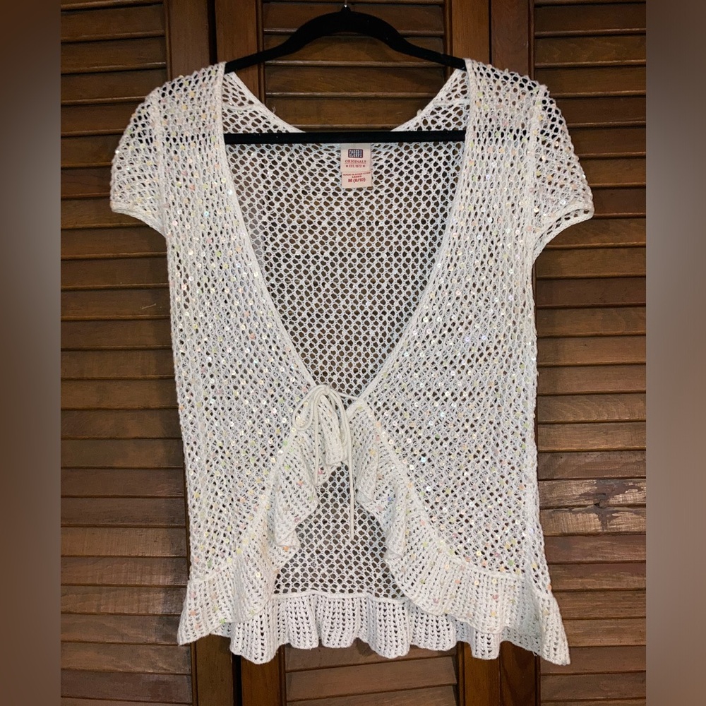 Faded Glory - Tie Front Cardi